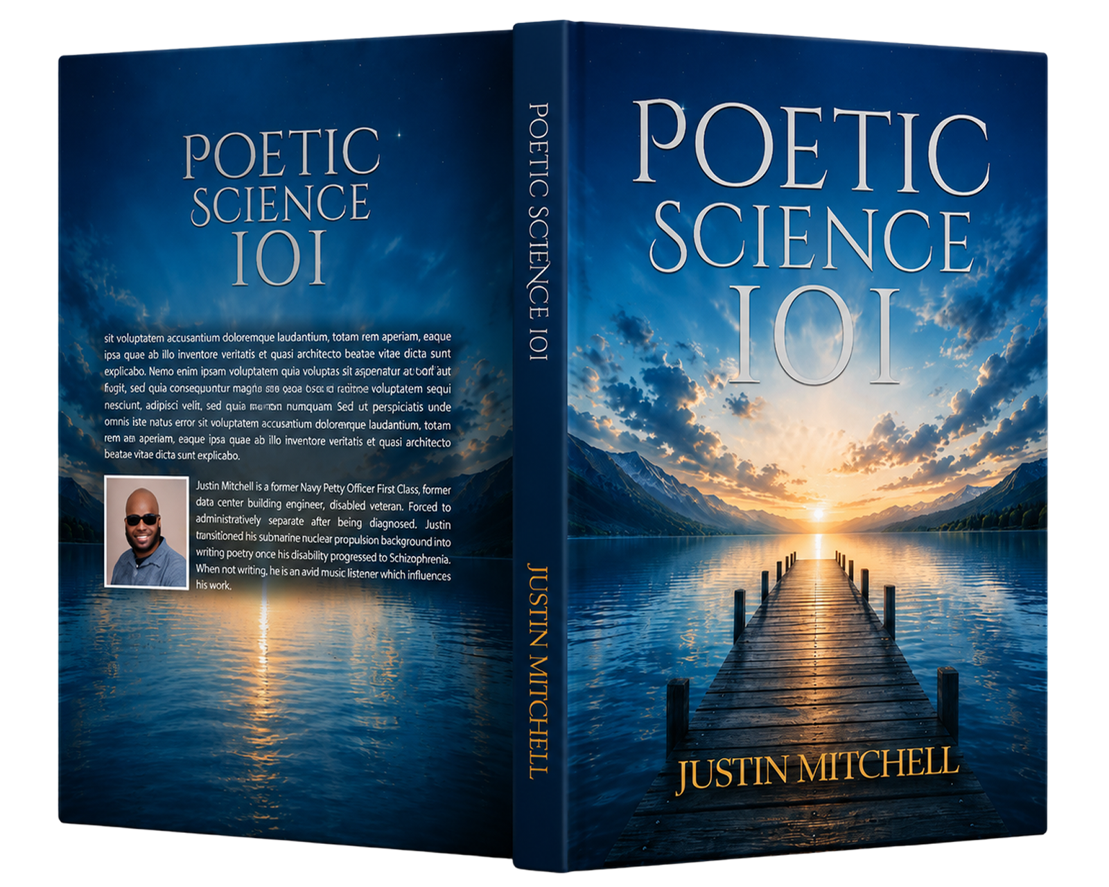 Poetic Science 101 hardcover by Justin Mitchell